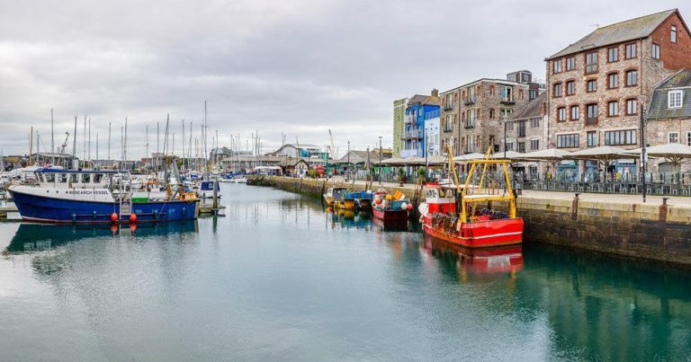 Plymouth - Hafen Barbican - bei Reisemagazin Plus