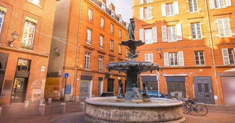 Toulouse - Springbrunnen