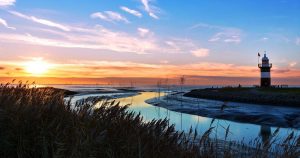 Cuxhaven - Leuchtturm in Wremen bei Reisemagazin Plus