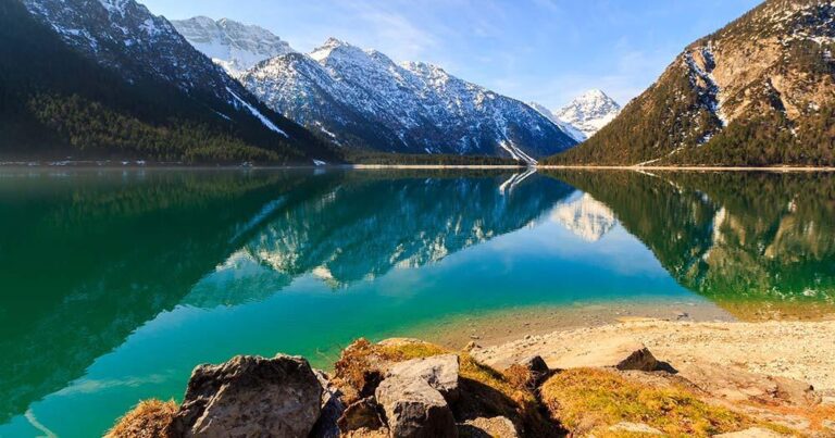 Der Plansee - Strand